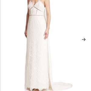 NWT Self-Portrait Angelica lace wedding gown